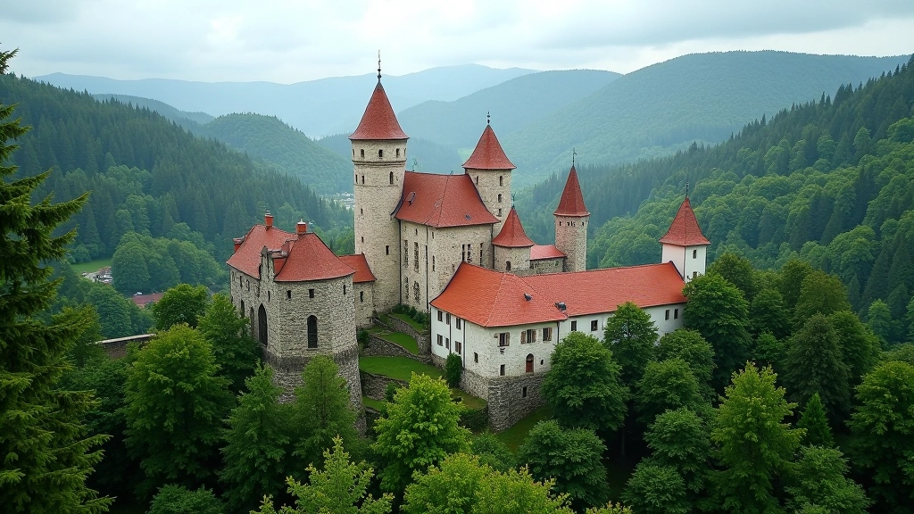 Weekend itinerary planner with castle routes